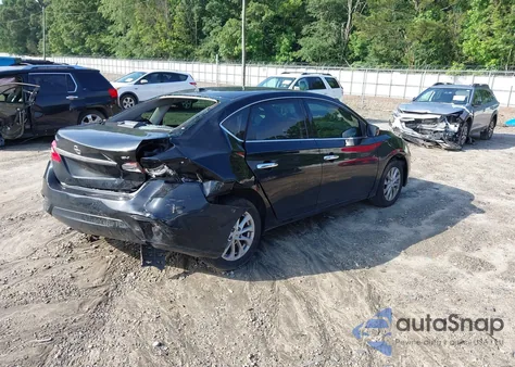 2019 Nissan Sentra S/Sv/Sr/Sl z USA, uszkodzony, nr VIN 3N1AB7AP0KY293641